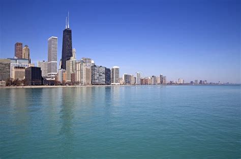 Chicago lake view stock photo. Image of bridge, metropolitan - 70195970