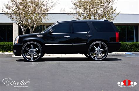 King of SUVs: Lifted Black Cadillac Escalade — CARiD.com Gallery