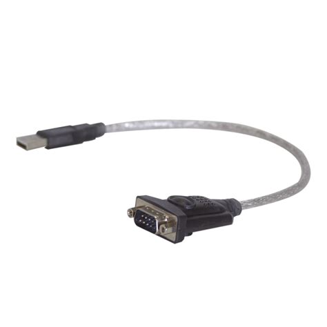 1ft USB to Serial Adapter Cable, DB9