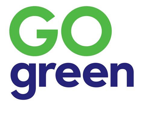 Go Green Official Logo - Clip Art Library