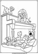 101 Dalmatians Coloring Pages Printable sketch template