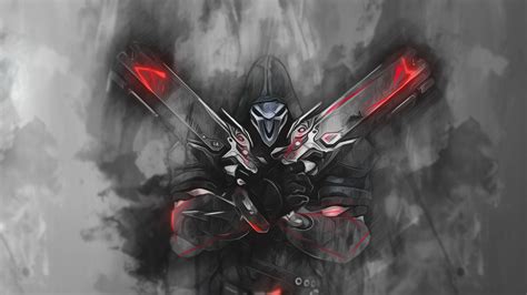 Reaper - Overwatch Wallpaper by RaycoreTheCrawler on DeviantArt