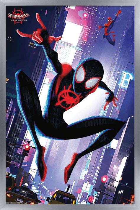 spider man across the spider verse poster Movie review: spider-man ...