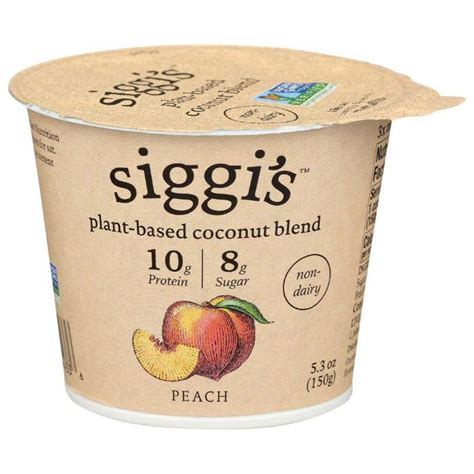 Siggi's Plant-Based Coconut-Based Yogurt - Dairy-Free, Probiotic ...