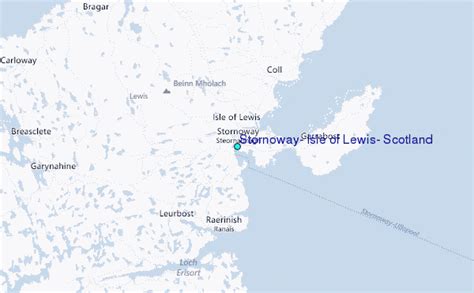 Stornoway, Isle of Lewis, Scotland Tide Station Location Guide