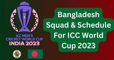 Bangladesh Icc World Cup 2024 - Nani Tamara