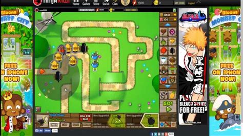 BTD5 Bloons Tower Defense 5: Special Mission:"MOAB Madness" - YouTube