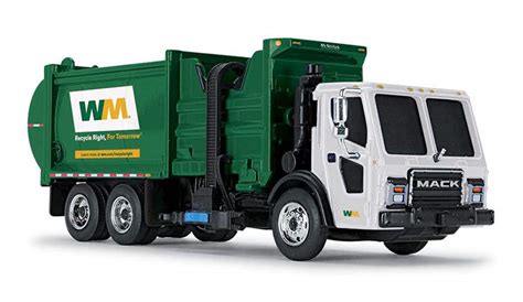 1:87 Mack LR w/McNeilus ZR Side Loader Waste Management, Pre-Order Items: Diecast Direct, Inc.