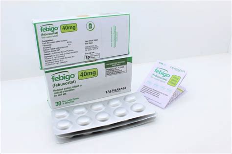 Febuxostat Tablet 40mg Manufacturer India, Pioneer Supplier.