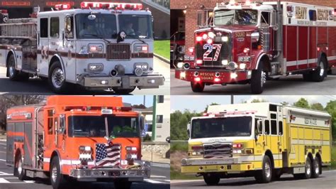 Fire Trucks Responding Compilation BEST OF 2020 - YouTube