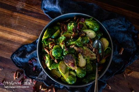 Instant Pot Brussel Sprouts • Longbourn Farm