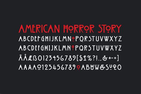 American Horror Story Font Free Download | FontSwan