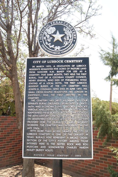 City of Lubbock Cemetery - Visit Lubbock