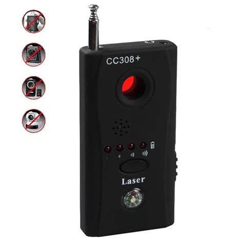 Anti Spy Bug Detector CC308 Mini Wireless Camera Hidden Signal GSM Device Finder Privacy Protect ...