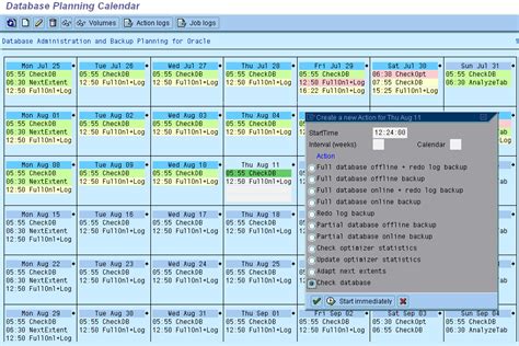 Database Planning Calender DB13 in SAP BASIS