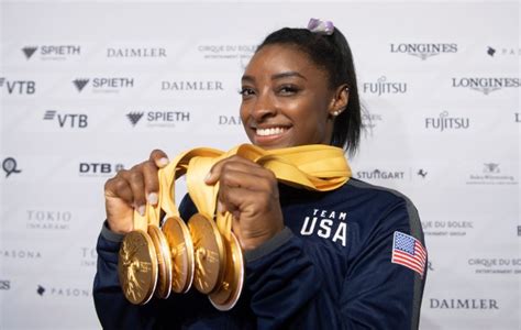 After record world medal haul, Simone Biles a face of 2020 Olympics ...