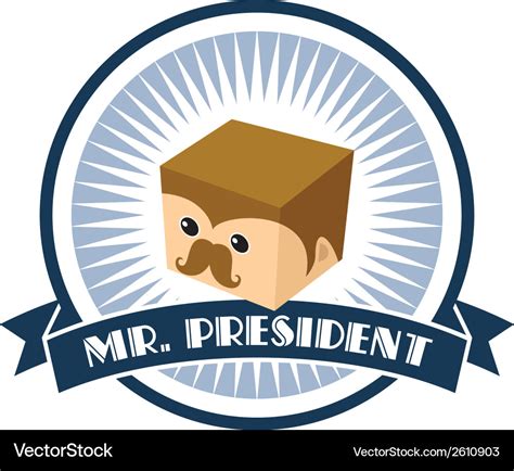 President Royalty Free Vector Image - VectorStock