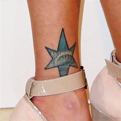 54 Unique Star Tattoo On Ankle - Tattoo Designs – TattoosBag.com