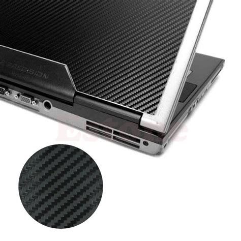 3D Carbon Fiber Skin Sticker Case Decal Wrap Cover Suitable for all brands of 9-17 inches laptop ...