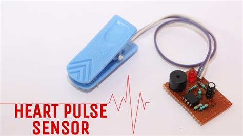 Heart Pulse sensor | how to make heart pulse sensor at home - YouTube