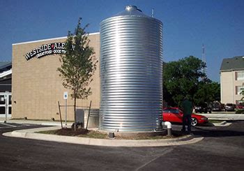 RainFlo Corrugated Steel Tank Systems - Rainwater Collection and Stormwater Management