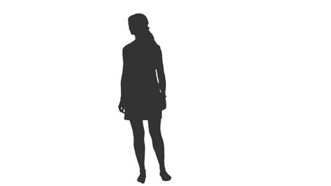 Standing Silhouette at GetDrawings | Free download