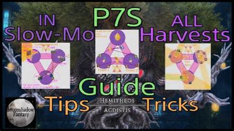 FFXIV: P7S All Harvest Guide with Slow-Mo (Famine, Death Bull South, an Inu War) - YouTube