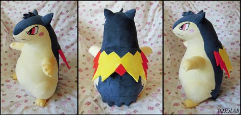 Typhlosion Plush by d215lab on DeviantArt