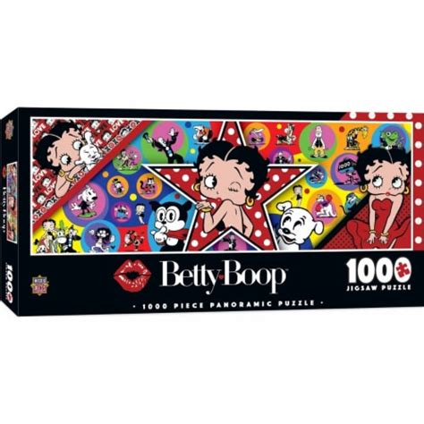 MasterPieces 1000 Piece Panoramic Puzzle - Betty Boop, 1 ea - Fry’s Food Stores