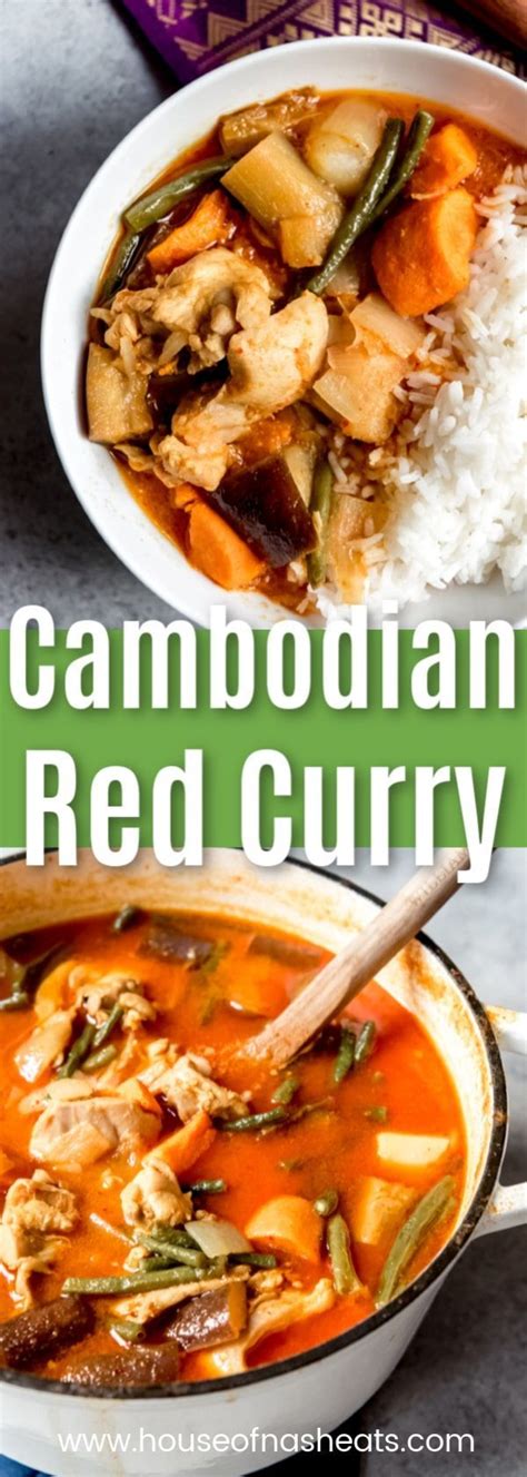 Cambodian Chicken Red Curry | Recipe | Curry recipes, Khmer food, Curry