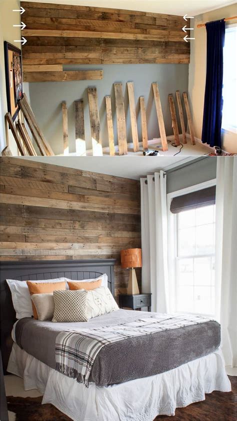 Shiplap Wall and Pallet Wall: 30 Beautiful DIY Wood Wall Ideas - A ...