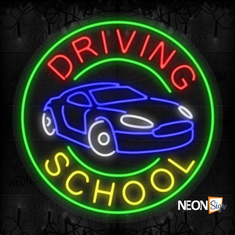 Driving School LED Flex Sign Archives - NeonSign.com