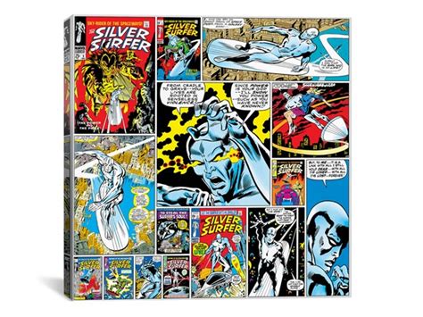 Surfer on Silver Surfer Covers & Panels Square