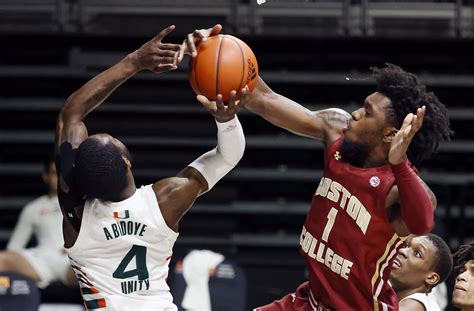 Boston College Eagles Battle But Fall, 80-76, at Miami