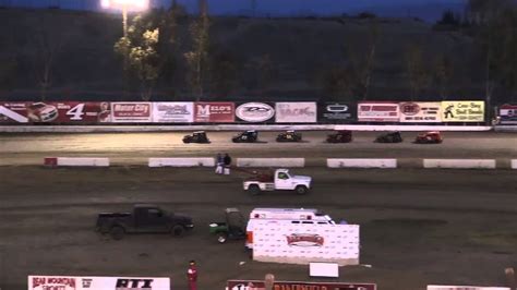 Bakersfield Speedway Saturday Heat Races 11-29-14 - YouTube