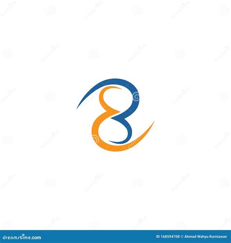 Eight logo vector stock vector. Illustration of numeric - 168594708