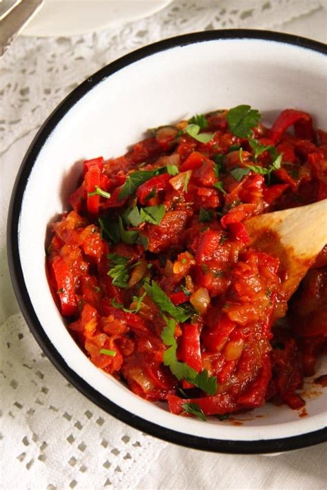 Hungarian Pepper and Tomato Stew – Vegan Lecso Recipe – It's all about ...