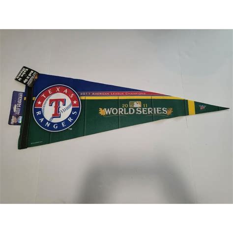 MLB MLB Wincraft Pennant Texas Rangers 2011 World Series NWT | Grailed