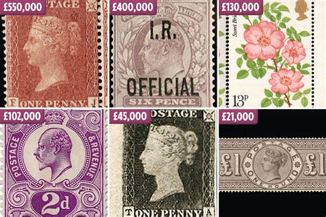 Most valuable and rare stamps in the UK that could be worth up to £500,000 – Internet Philatelic ...