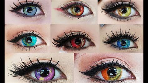 Image result for anime contact lenses | Gold eyes, Circle lenses, Cosplay diy