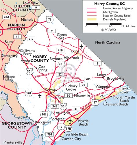 Myrtle Beach Places - Cities, Towns, Communities near Myrtle Beach, South Carolina