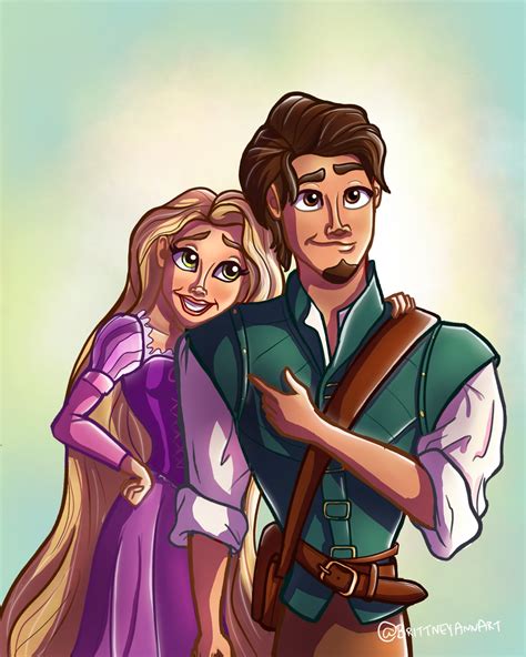 Rapunzel And Flynn Rider Fan Art