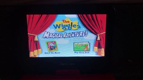 The wiggles magical adventure a wiggly movie 2003 DVD menu walk-through ...