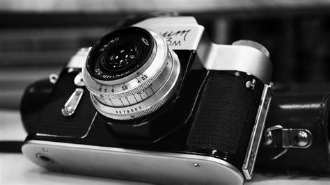 Wallpaper : camera, vintage, design, black and white 1920x1080 - 4kWallpaper - 645723 - HD ...