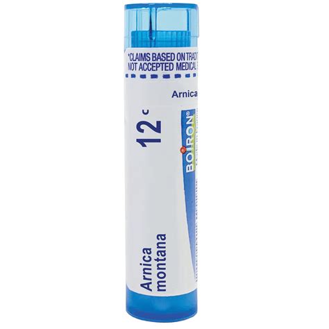 Boiron Arnica Montana 12C, Homeopathic Medicine for Muscle Pain, Stiffness, Swelling From ...