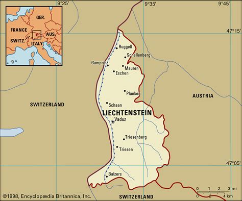 Vaduz Liechtenstein::PLAN & MAP & COUNTRY