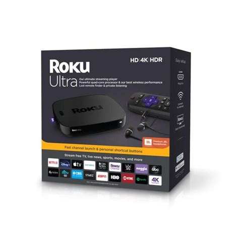 Roku Roku Ultra Streaming Player in the Media Streaming Devices ...