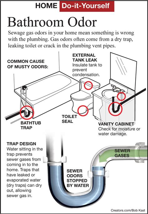 Find a sewer gas odor in a bathroom | Siouxland Homes | siouxcityjournal.com