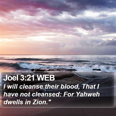 Joel 3 Scripture Images - Joel Chapter 3 WEB Bible Verse Pictures