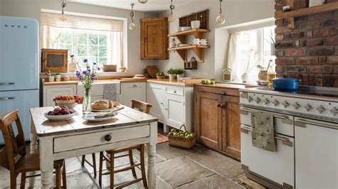 Vintage Country Kitchen - Cottage Interior Design - 1920x1080 Wallpaper ...